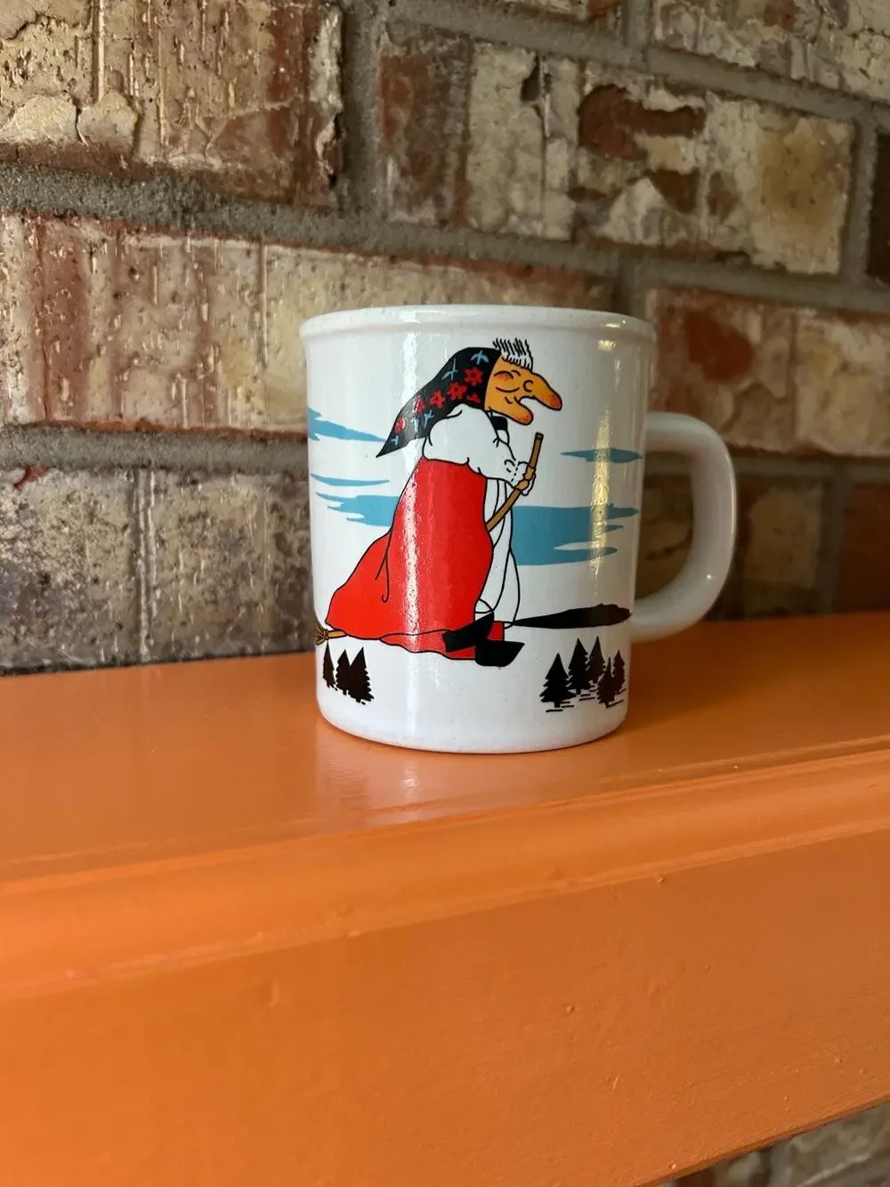 Vintage “Kitchen Witch” Ceramic Mug